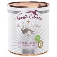 Terra Canis Hypoalergénny 6 x 800 g - pštros s paštrnákom
