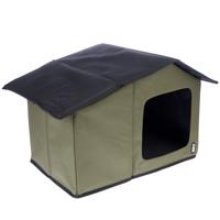TIAKI domček pre mačky Camo - d 58 x š 42 x v 37 cm