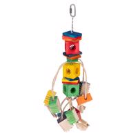 TIAKI hračka pre vtákov Groovy Dancer - cca d 46 x š 11 cm
