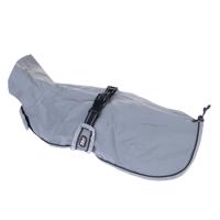 TIAKI kabát pre psov Reflective Steel - dĺžka chrbta cca 70 cm