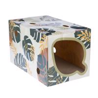 TIAKI Nature listový tunel pre mačky - Š 30 x V 30 x D 40 cm