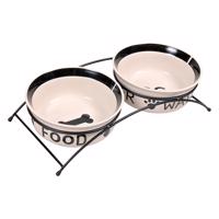 Trixie Eat on Feet - sada misiek so stojanom - 2 x 1,6 l/ Ø 20 cm
