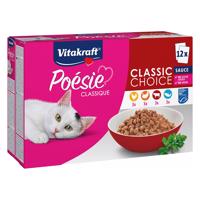 Vitakraft Poésie Classic Sauce mix balenie - 12 x 85 g