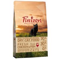 Výhodné balenie: 3 x balenie Purizon bez obilnín - Adult kuracie & ryby (3 x 2,5 kg)