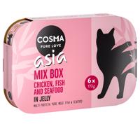 Výhodné balenie Cosma Asia v želé 24 x 170 g - mix I