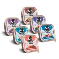 Výhodné balenie Doggy Dog Adult 24 x 150 g - Zmiešané balenie (6 druhov)