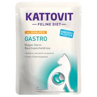 Výhodné balenie Katovit Feline Gastro kapsičky 24 x 85 g - kuracie a ryža