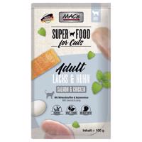 Výhodné balenie MAC´s Cat kapsičky 24 x 100 g - losos s kuracím
