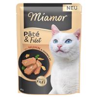 Výhodné balenie Miamor Pâté & Filet 30 x 85 g - S kuracím mäsom