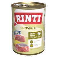 Výhodné balenie RINTI Sensible 12 x 400 g - morčacie a zemiaky