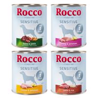 Výhodné balenie Rocco Sensitive 24 x 800 g - miešané balenie